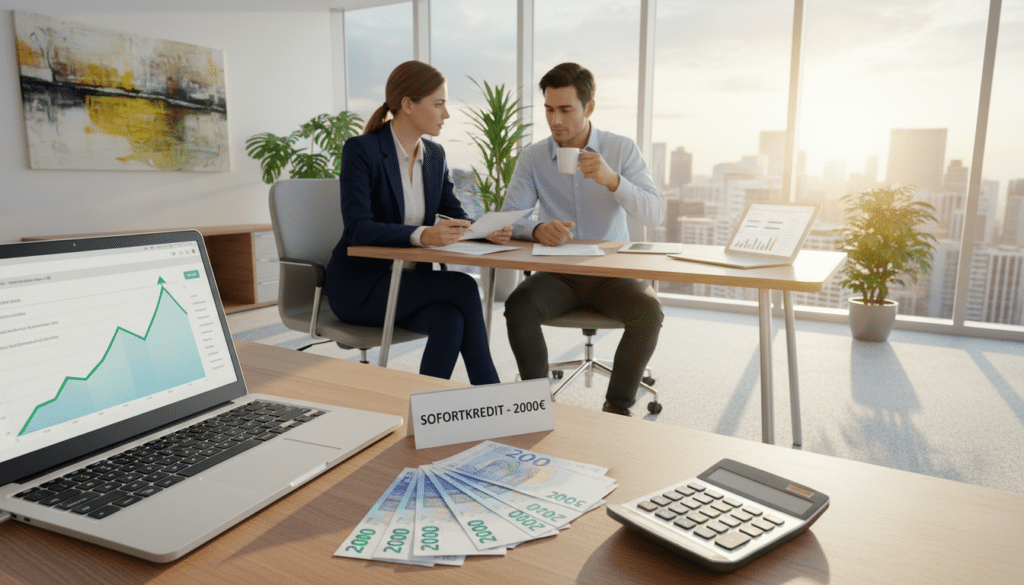 Onlinekredit mit Sofortzusage