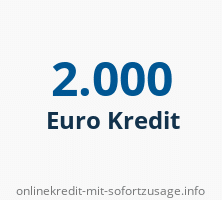 Onlinekredit mit Sofortzusage