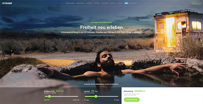 Vexcash Kurzzeitkredit