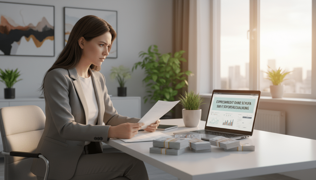 Onlinekredit mit Sofortzusage