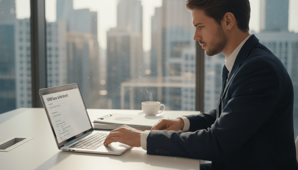 Onlinekredit mit Sofortzusage