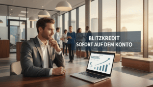 Blitzkredit sofort auf dem Konto