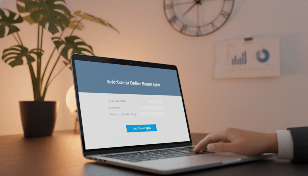 Onlinekredit mit Sofortzusage