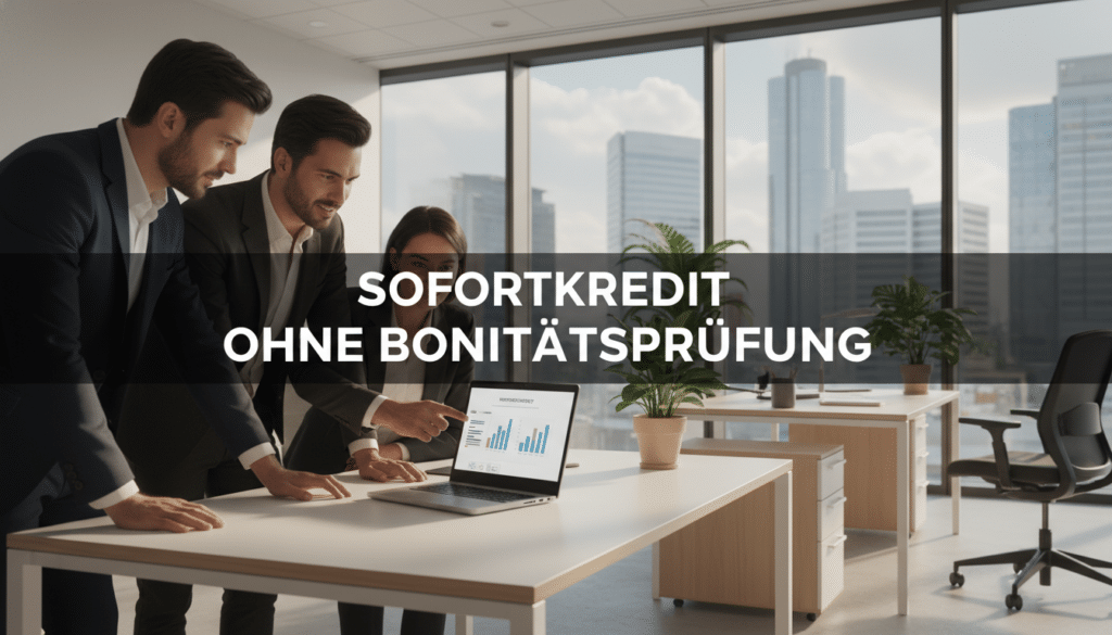 Onlinekredit mit Sofortzusage